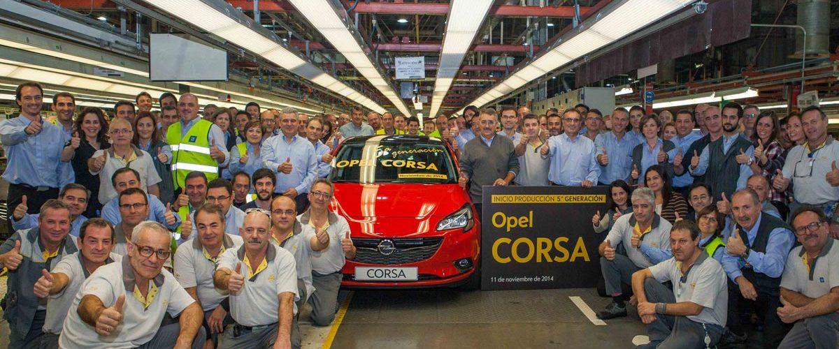 Suspendida produccion Opel Corsa Figueruelas