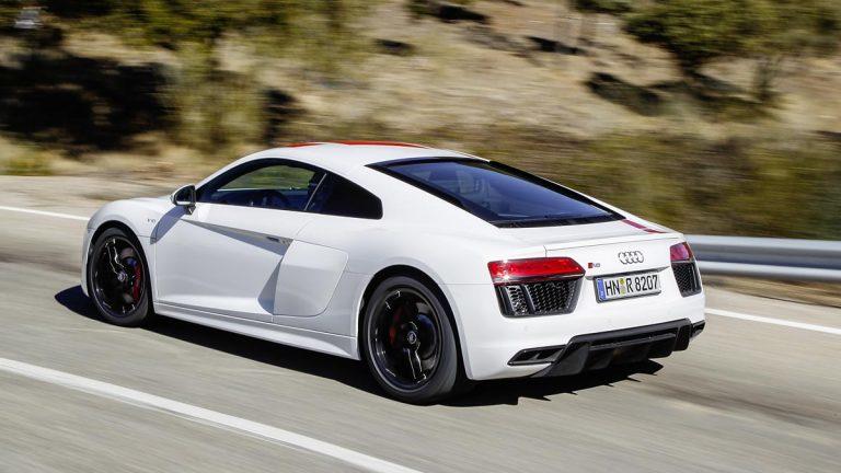 Audi R8 V10 RWS en acción