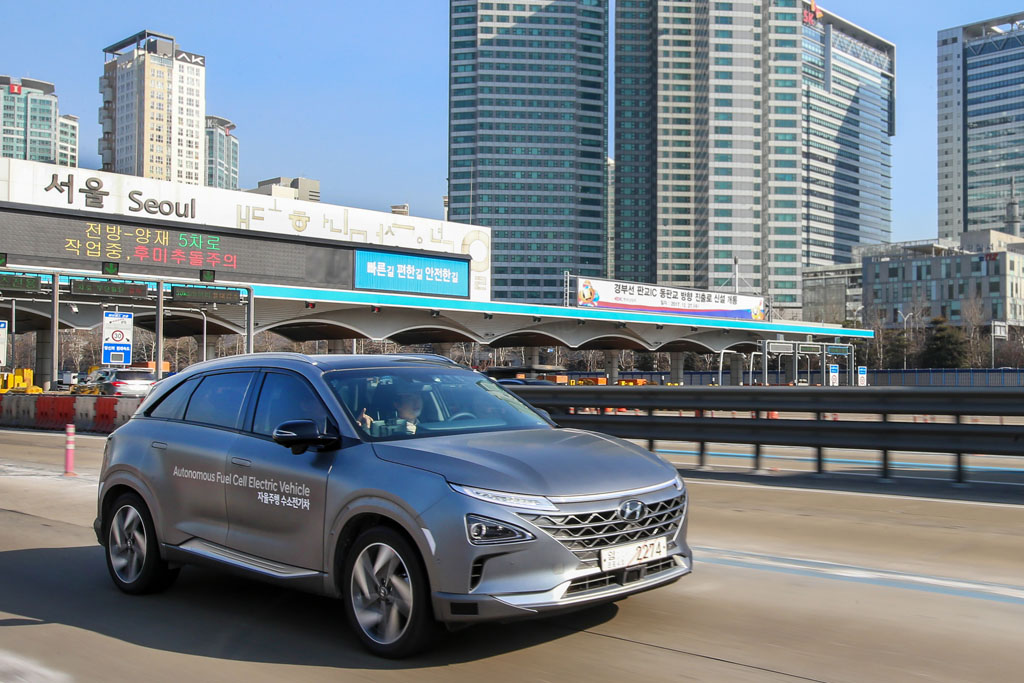 Hyundai Nexo Autónomo en pruebas
