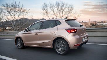 Prueba SEAT Ibiza TGI, lateral