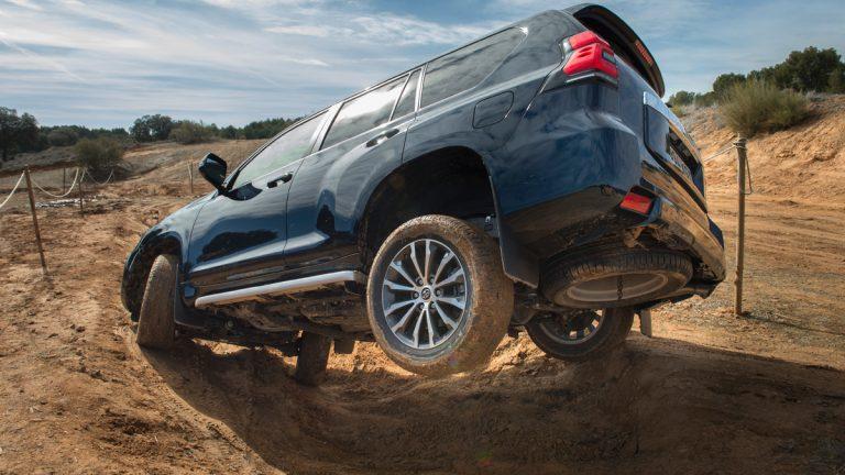 Prueba Toyota Land Cruiser 2018, cruce de puentes