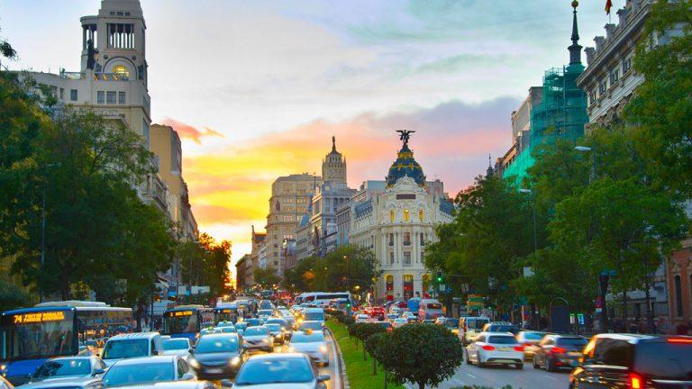 Tráfico en Madrid
