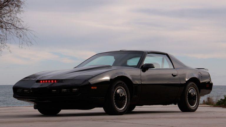 Prueba El Coche Fantástico, KITT, tres cuartos delantero, estática