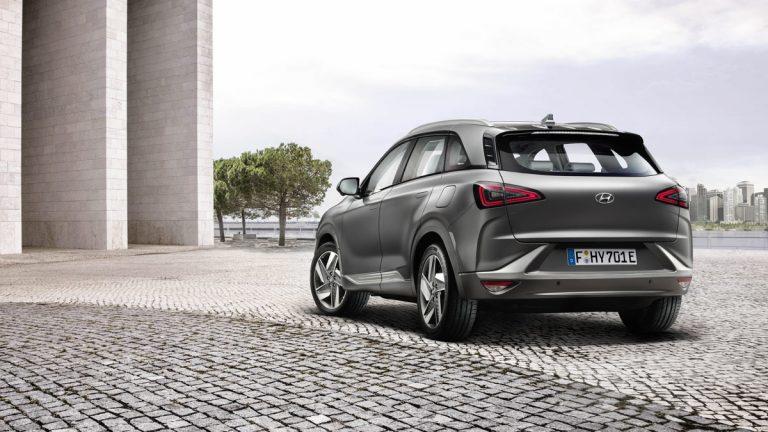 Hyundai Nexo, tres cuartos trasero