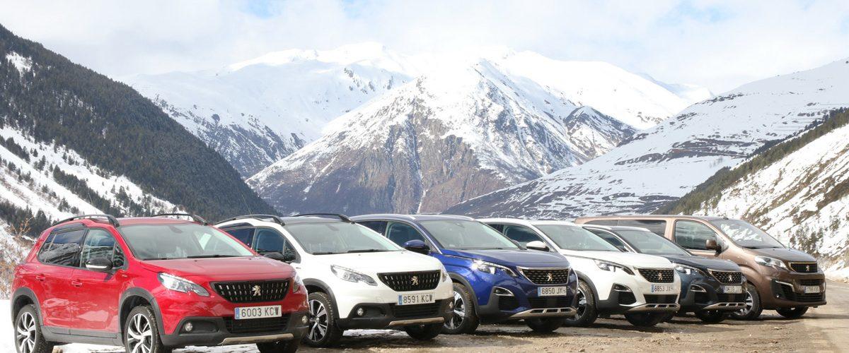 SUV Peugeot, winter test