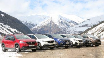 SUV Peugeot, winter test