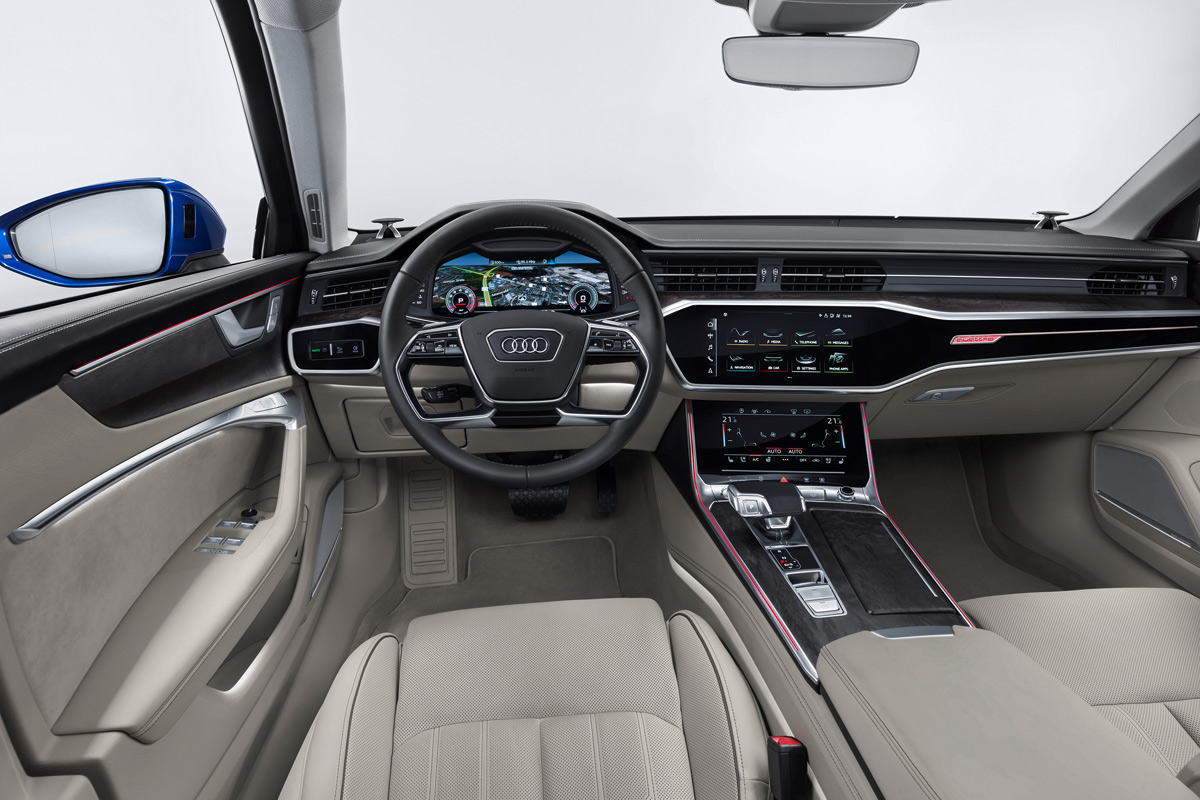 Audi A6 Avant 2018, interior