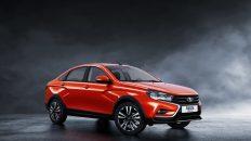 Lada Vesta Cross Sedán, tres cuartos delantero