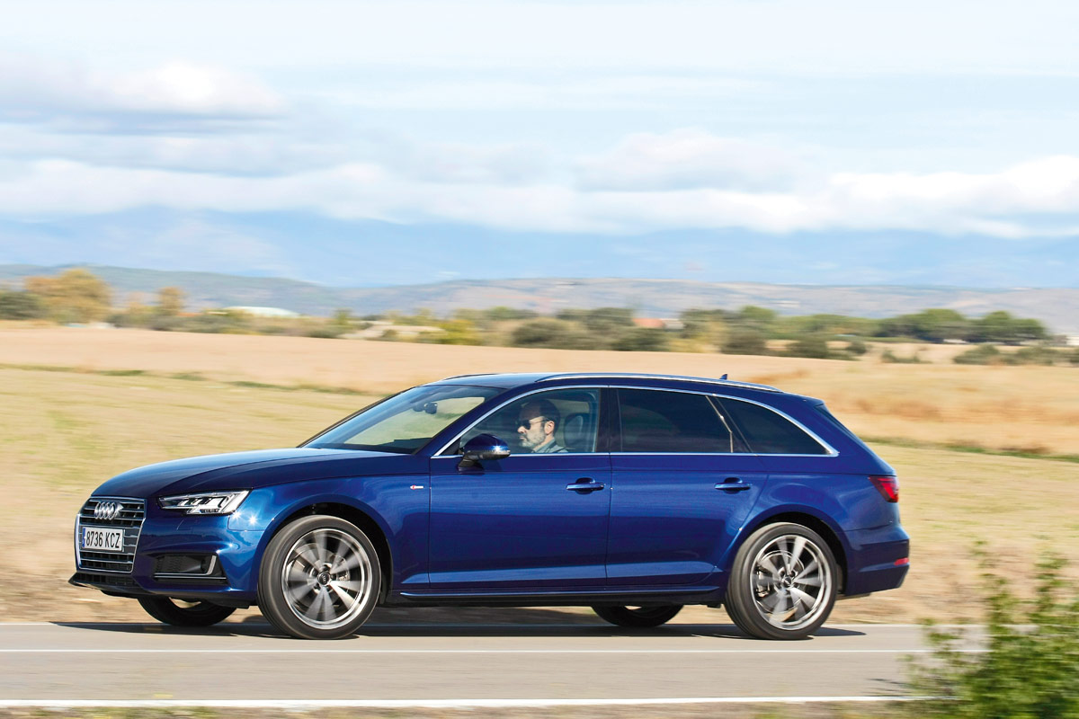 Prueba Audi A4 Avant g-tron, lateral