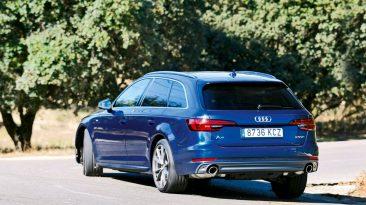 Prueba Audi A4 Avant g-tron, tres cuartos trasero