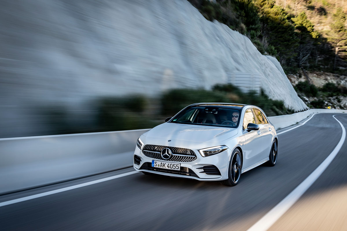 Mercedes-Benz Clase A 2018, dinámica