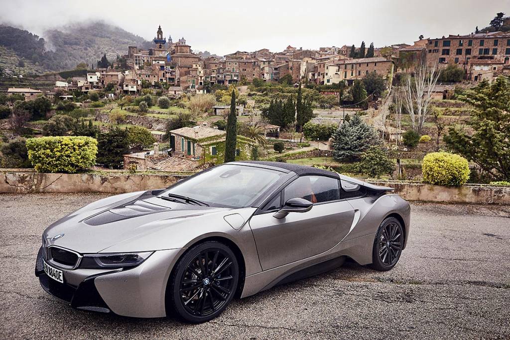 prueba BMW i8 Roadster estática