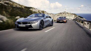 Prueba BMW i8 Roadster en acción