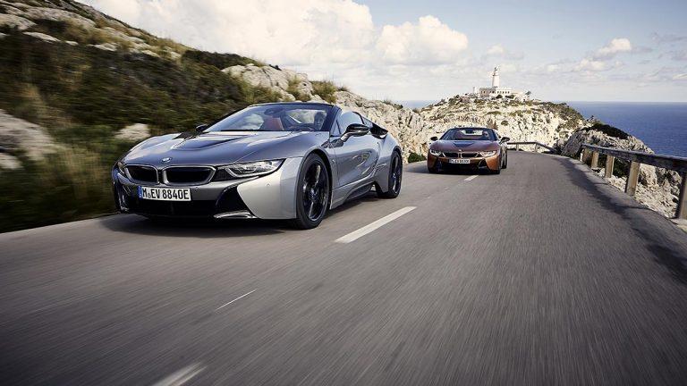 Prueba BMW i8 Roadster en acción