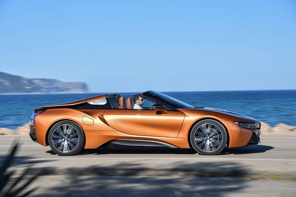 prueba BMW i8 Roadster barrido