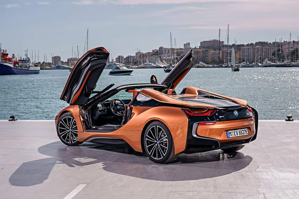 prueba BMW i8 Roadster puertas