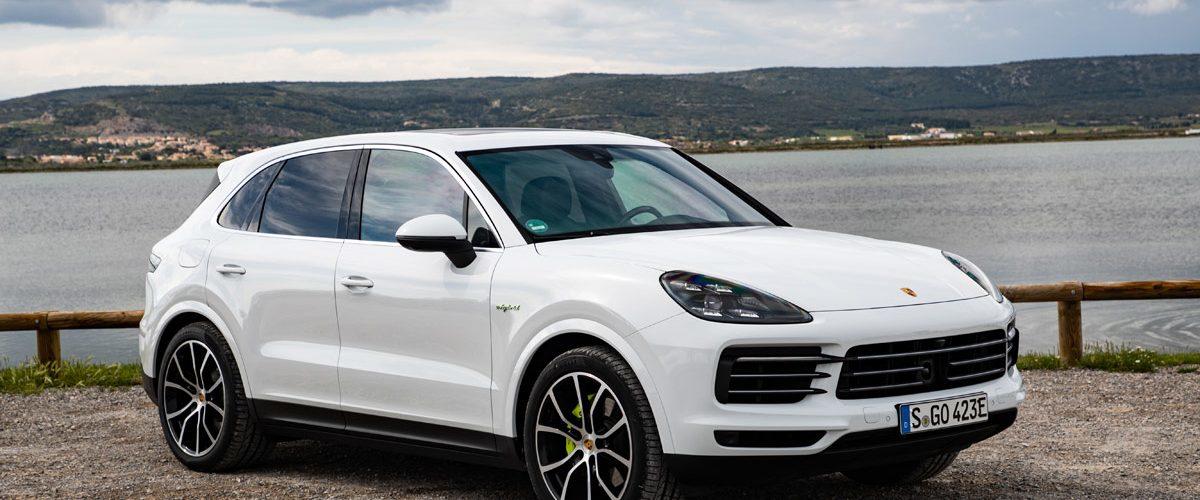 Prueba Porsche Cayenne EHybrid 2018, tres cuartos delantero