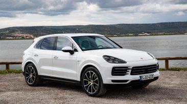Prueba Porsche Cayenne EHybrid 2018, tres cuartos delantero