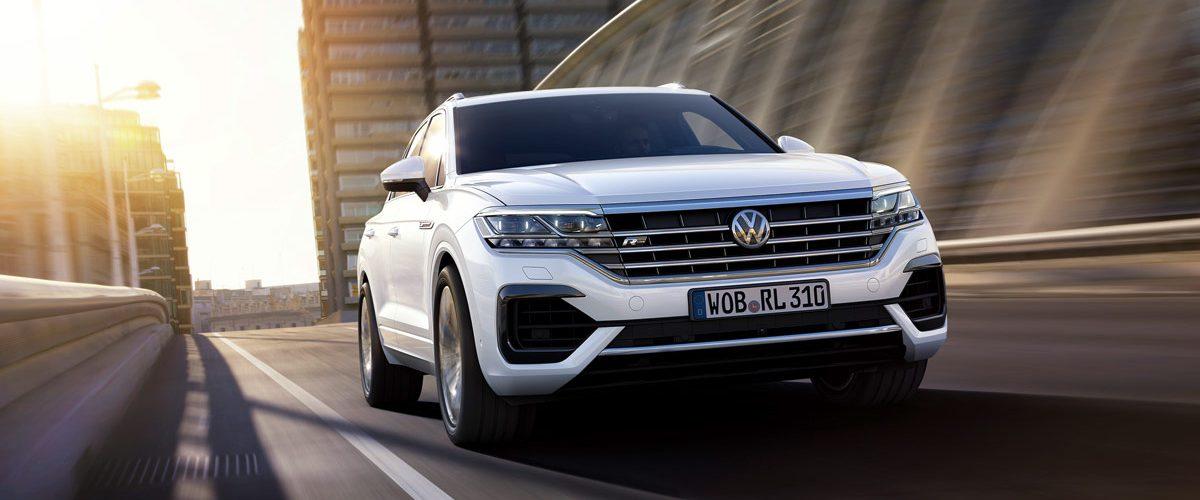 Prueba Volkswagen Touareg 2018, frontal dinámica