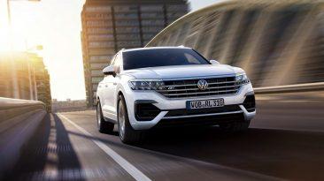 Prueba Volkswagen Touareg 2018, frontal dinámica