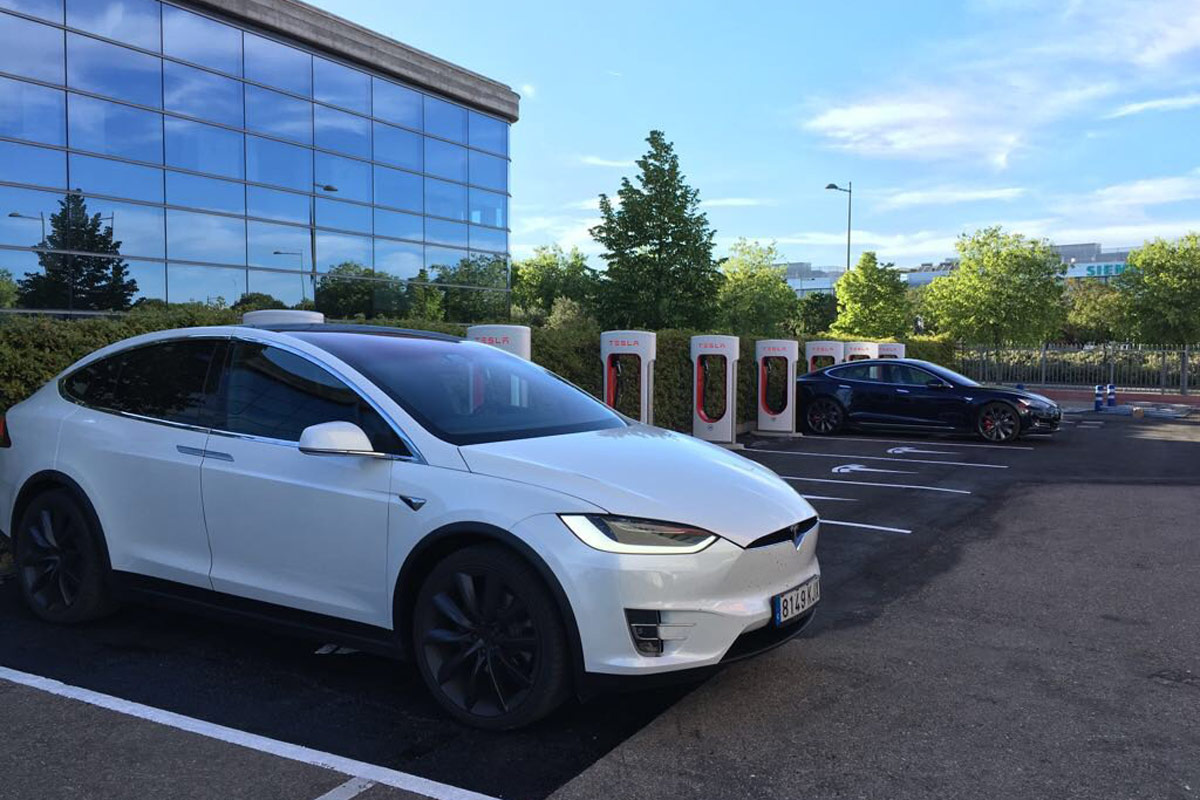 Supercargador Tesla Getafe