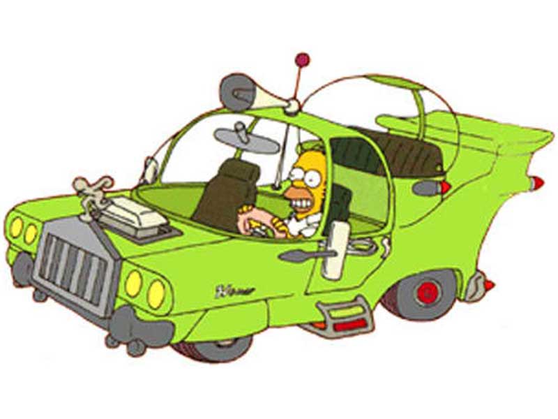 Los coches de los dibujos animados de nuestra infancia