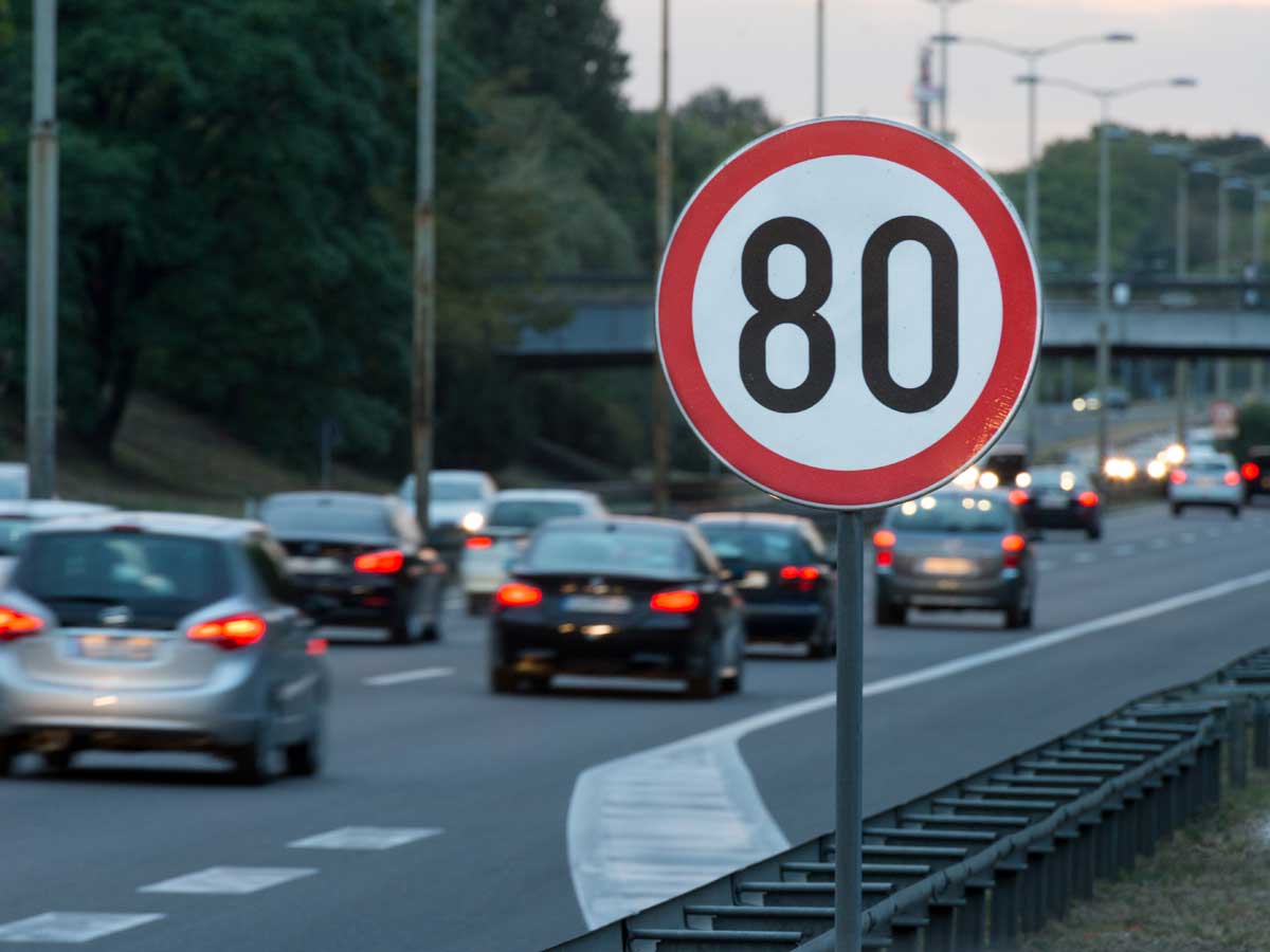 Límites de velocidad, infracciones
