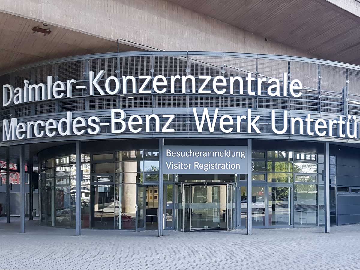 Sede Daimler, Mercedes-Benz