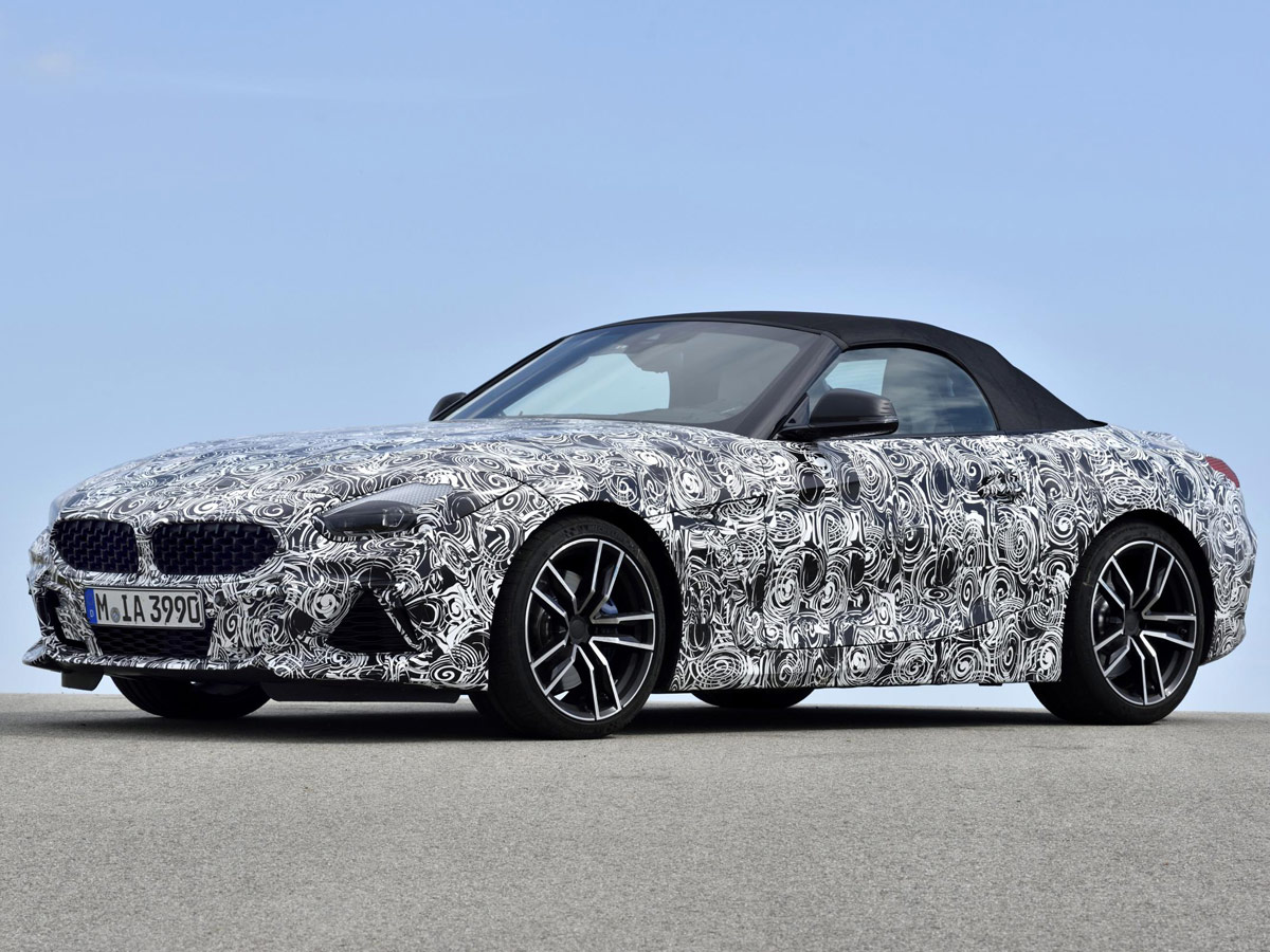 BMW Z4 pruebas de desarrollo