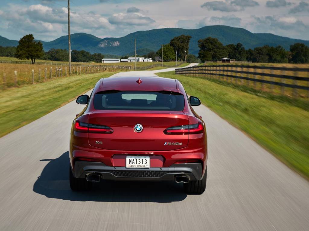 trasera BMW X4 M40d