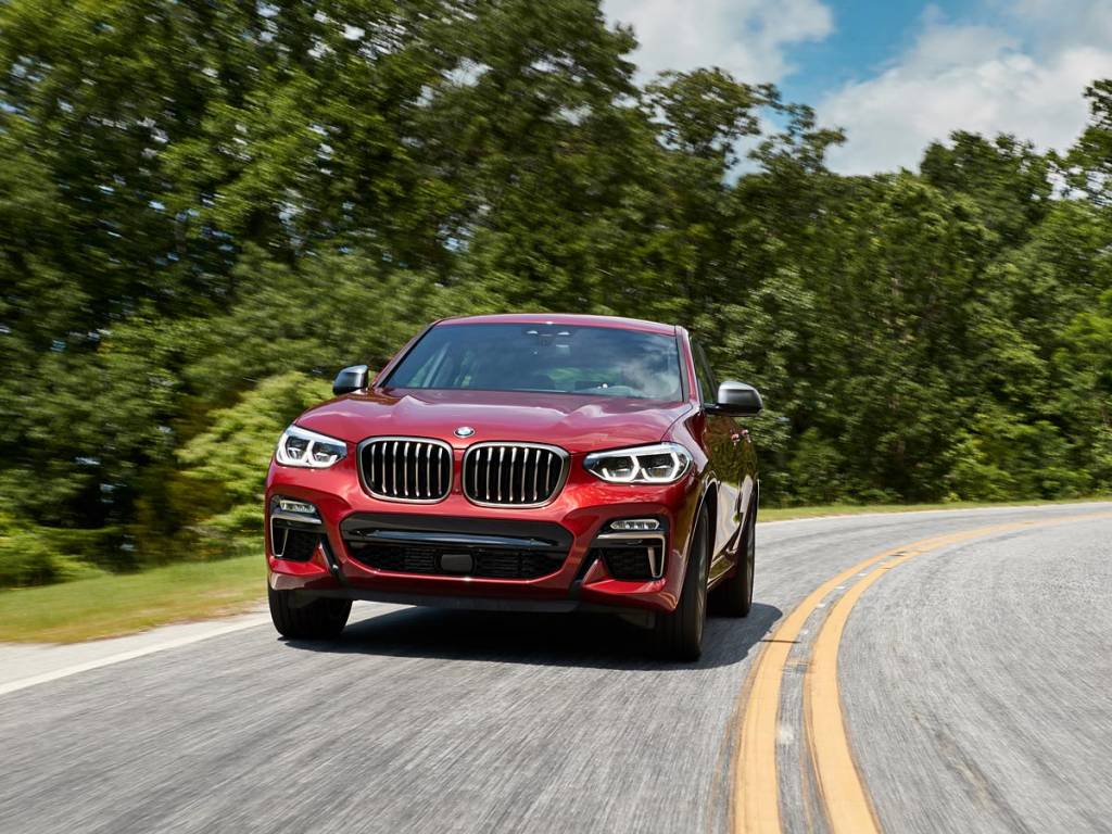 curva BMW X4 2018