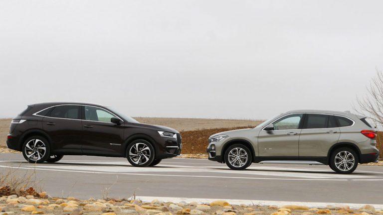 Comparativa DS 7 Crossback vs BMW X1