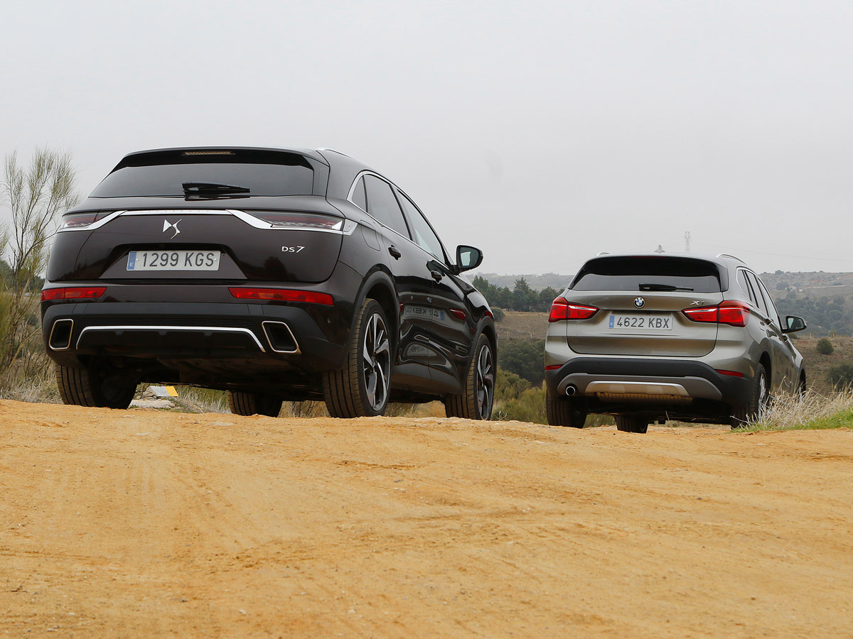 Comparativa DS 7 Crossback vs BMW X1