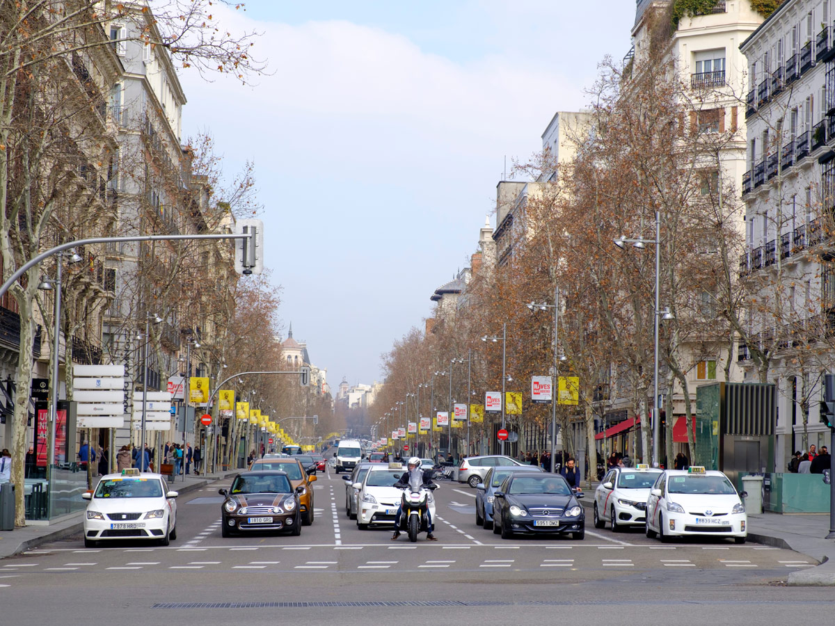Taxi vs. licencias VTC