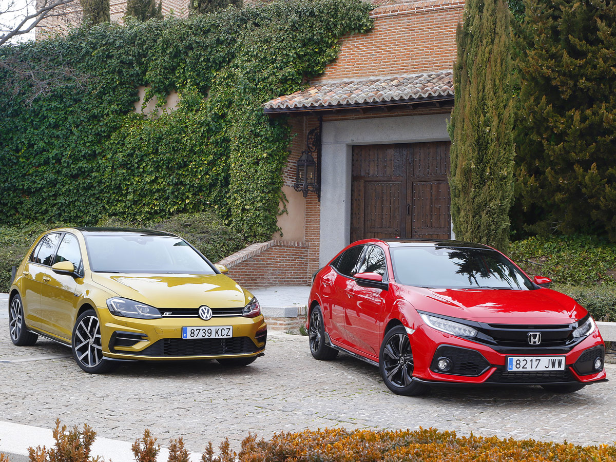 Volkswagen Golf vs Honda Civic