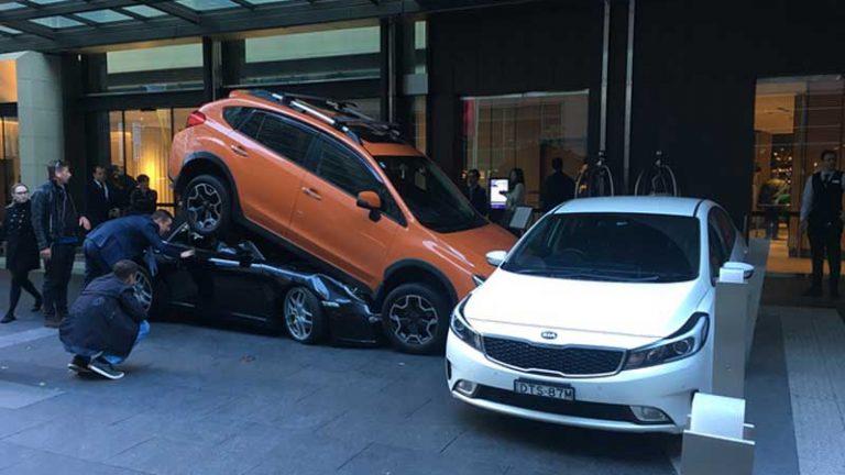 Accidente Porsche 911 Sídney