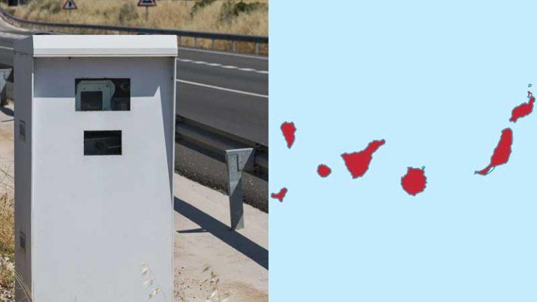 Todos los radares de Canarias