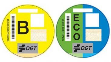 Distintivo Ambiental de la DGT