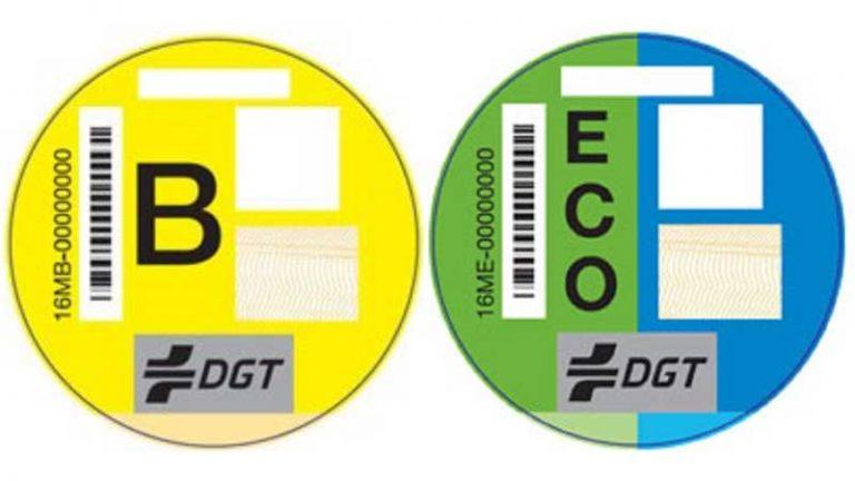 Distintivo Ambiental de la DGT