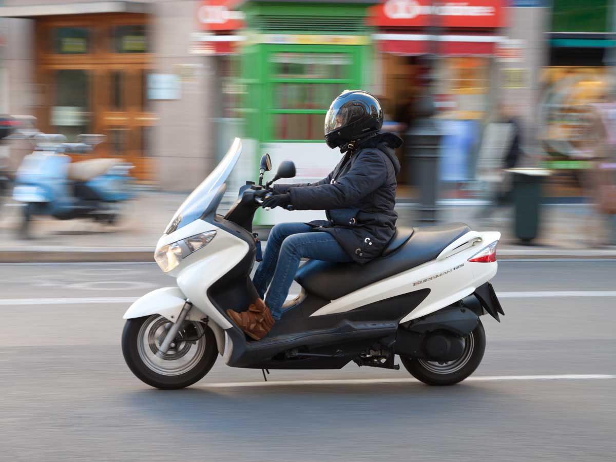 Motos en la ciudad
