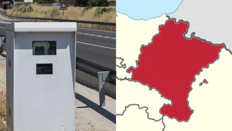 Todos los radares de Navarra