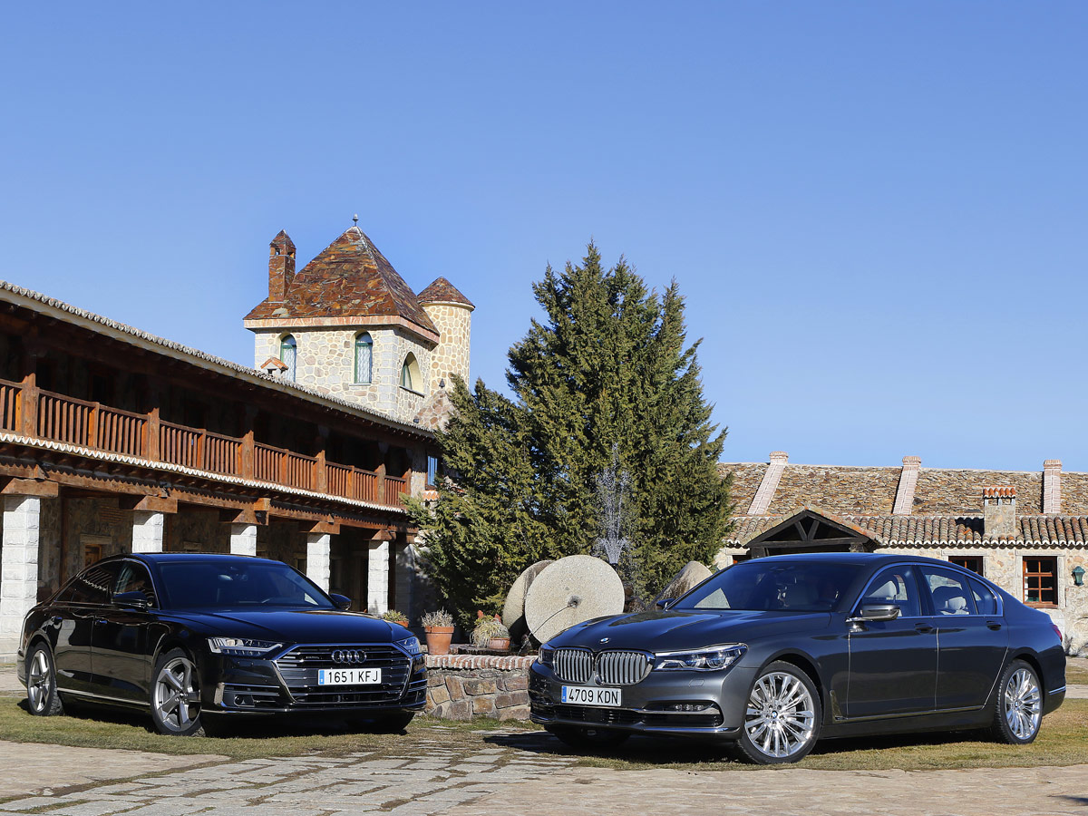 Audi A8 vs BMW 730d