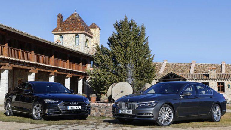 Audi A8 vs BMW 730d