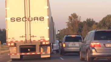 camionero evita accidente