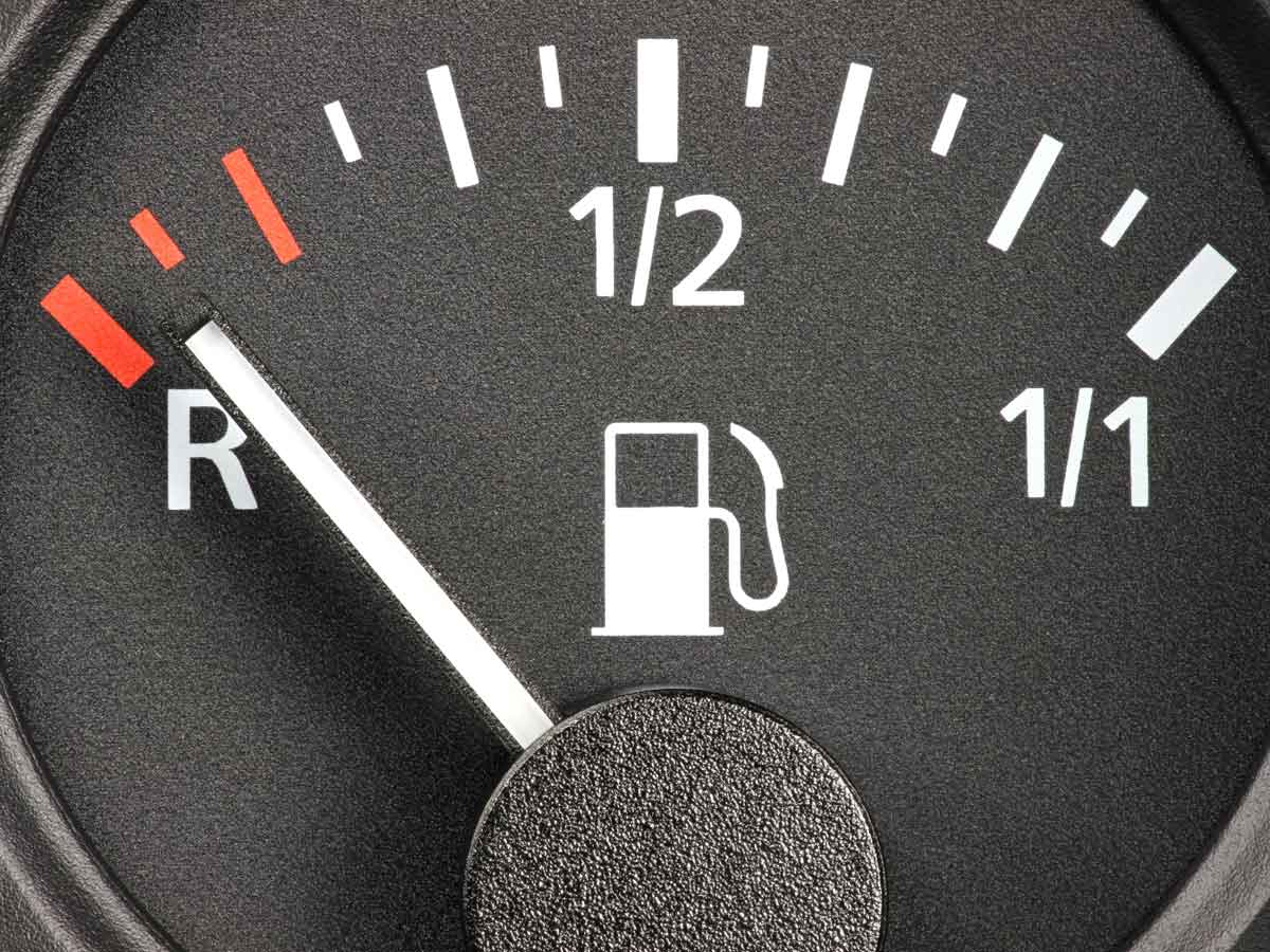 coche sin gasolina