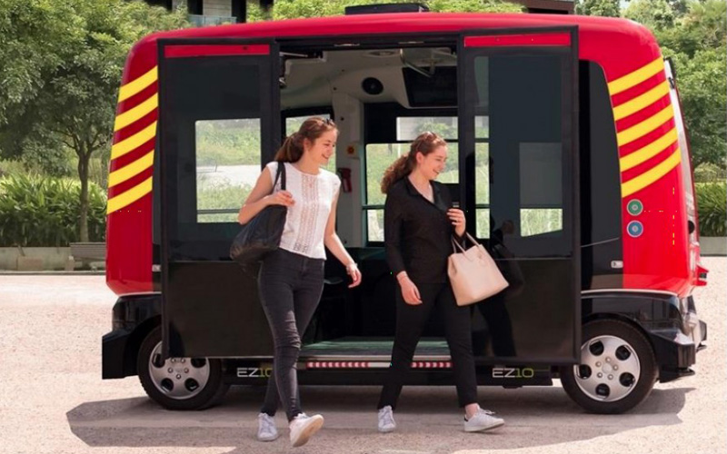 Te presentamos a Érica, un minibús sin conductor que circulará por Cataluña