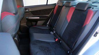 Prueba Subaru WRX STi - Asientos traseros