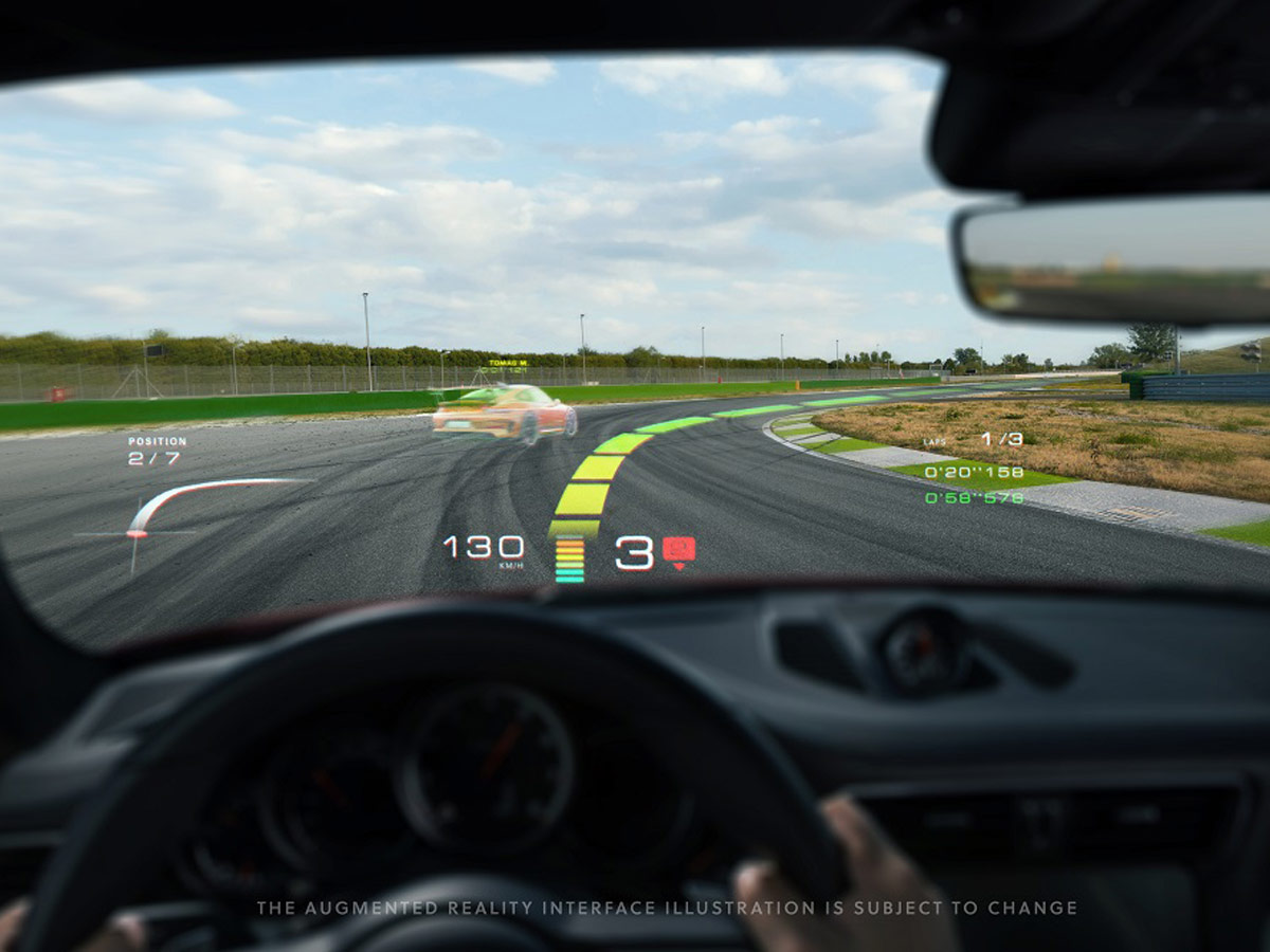 Head-up display Porsche
