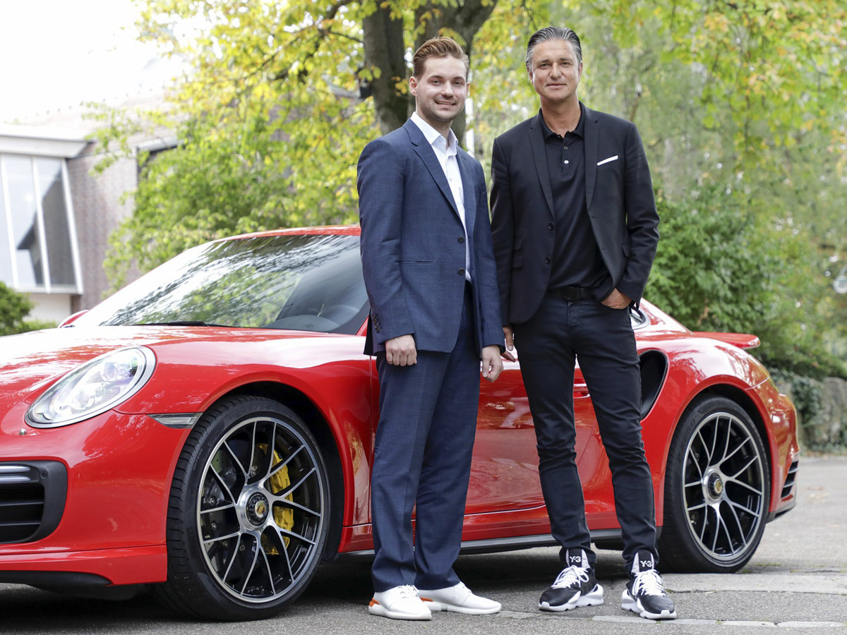 Head-up display Porsche