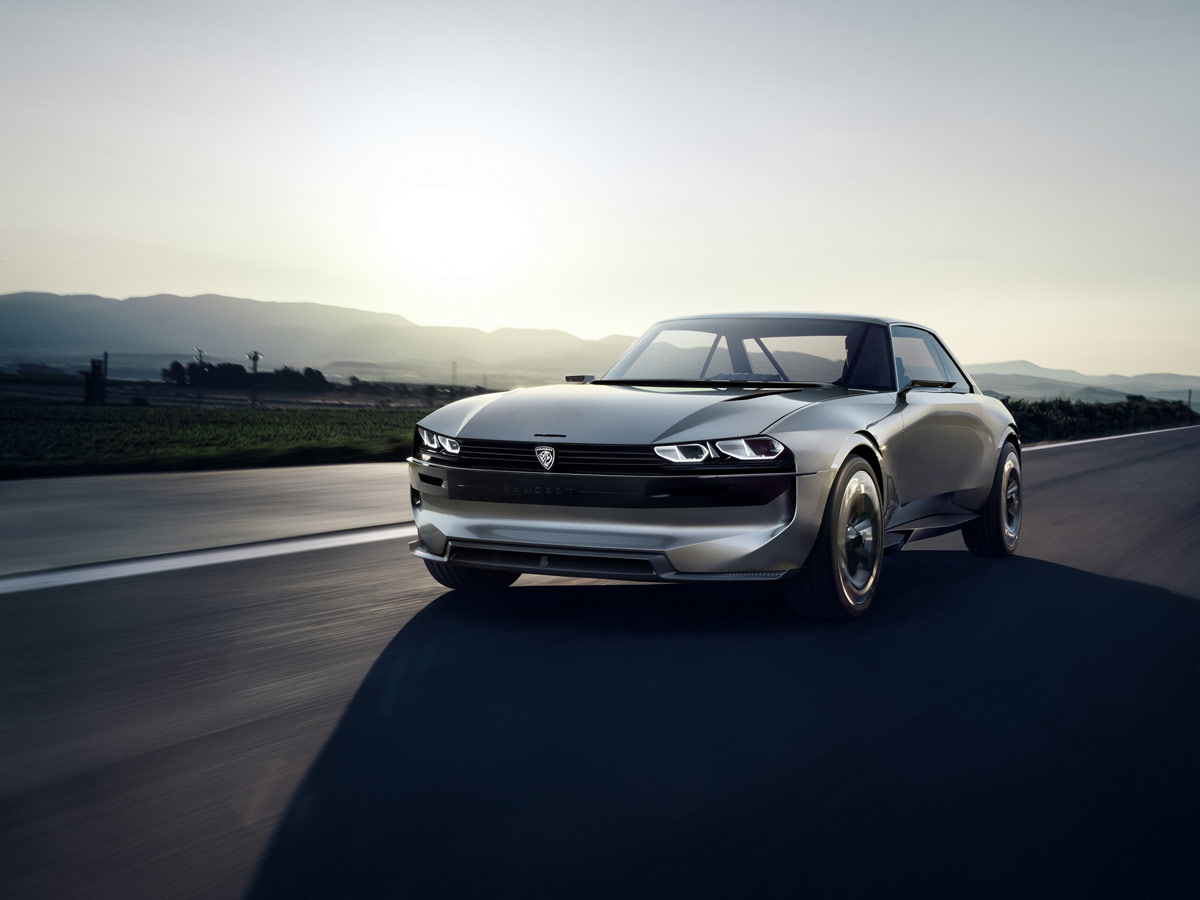 Peugeot e-Legend Concept Car